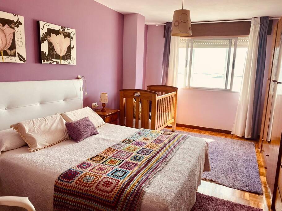 Disfruta Del Mar Y La Brisa Marina - Xanela Ao Mar Apartment โมอาญา ภายนอก รูปภาพ